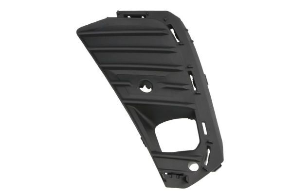 Stoßstangengitter vorne L ((EN) Radar holder, mit Löchern für Halogenscheinwerfer, mit Löchern für Parkometer, mattschwarz) passt zu: OPEL CROSSLAND X 10.20-