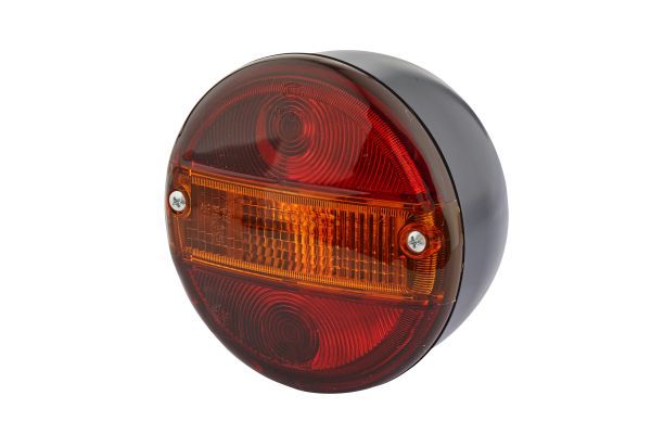 Lampe hinten L/R (P21W/R5W, 12/24V, gelb/rot, mit Blinker, mit Bremsleuchte, standlicht) passt zu: FENDT 309 VARIO 4WD, 310 VARIO 4WD, 311 VARIO 4WD, 312 VARIO 4WD, MERCEDES LP 608, LPL 608, LP 709