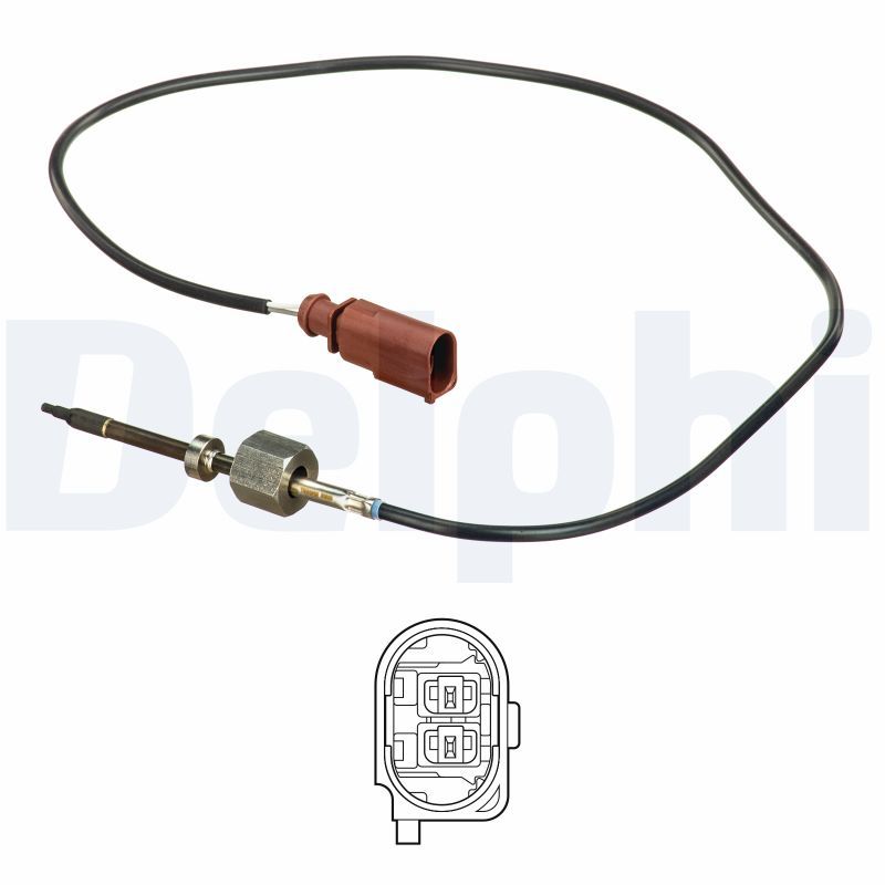 Abgastemperatursensor (hinter dem partikelfilter) passt zu: AUDI A4 B8, VW CRAFTER 30-35, CRAFTER 30-50 2.0D/2.5D 04.06-12.15