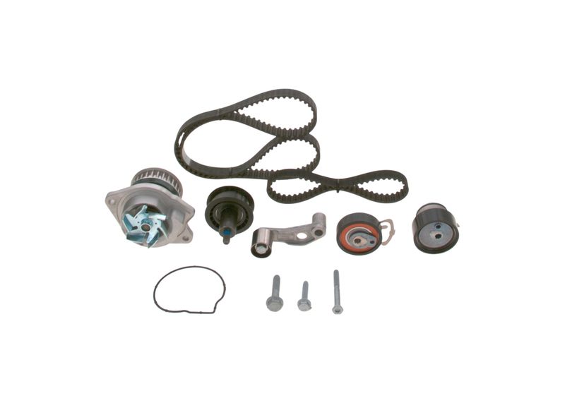 Ventilsteuerung Satz (Riemen + Rolle + Flüssigkeitspumpe) passt zu: SEAT LEON, TOLEDO II, VW BORA, BORA I, GOLF IV, LUPO I, POLO III 1.4 04.96-06.06