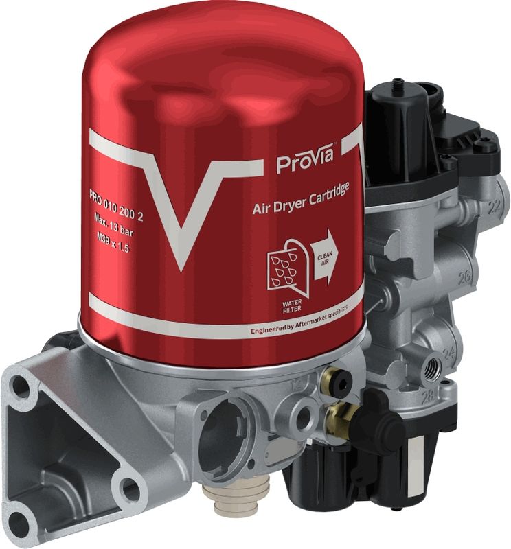 Lufttrockner, Druckluftanlage