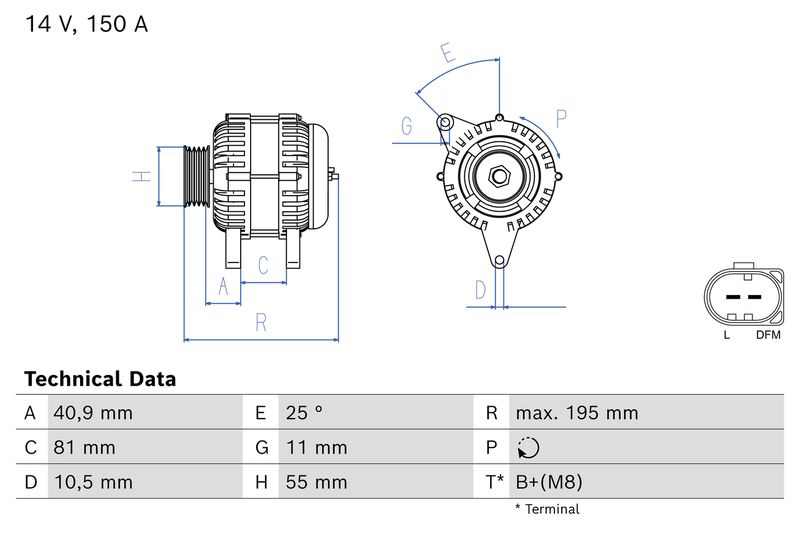 Drehstromgenerator