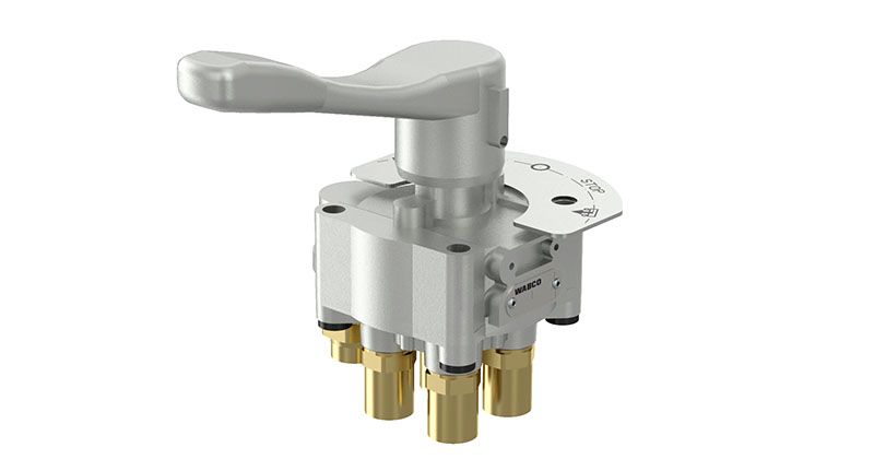 Drehschieberventil, Druckluftanlage