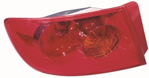 Lampe hinten R (äußerer Teil, W21/5W/W21W, blinkerfarbe rot, glasfarbe rot) passt zu: MAZDA 3 BK Hatchback 4D 10.03-12.06