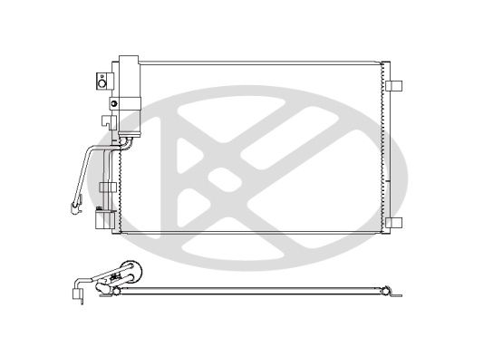 Kondensator, Klimaanlage