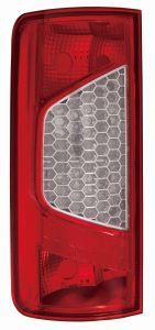 Lampe hinten R (P21/5W/P21W, blinkerfarbe weiß, glasfarbe rot) passt zu: FORD TRANSIT V FL voll 04.06-08.13