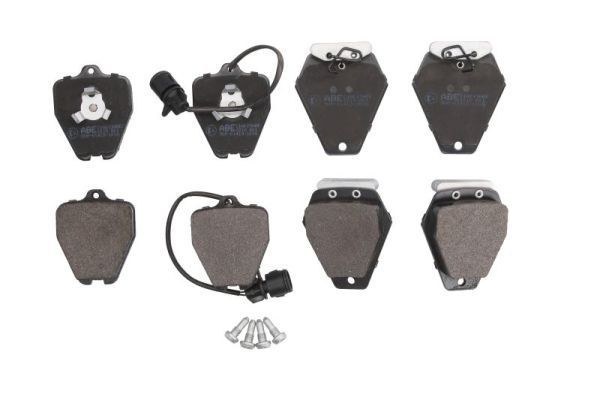 Bremsbelagsatz, Scheibenbremse