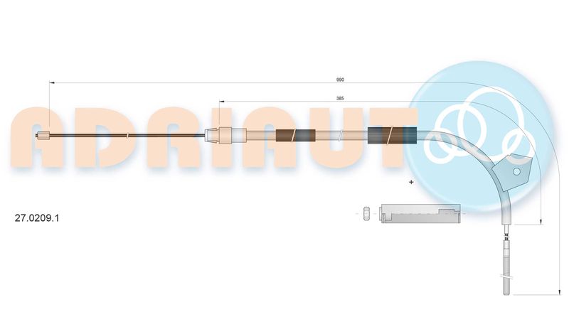 Seilzug, Feststellbremse