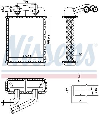 Abgastemperatursensor passt zu: MERCEDES C T-MODEL (S204), C (W204), E T-MODEL (S211), E (VF211), E (W211), JEEP COMPASS, PATRIOT 2.1D/2.2D 03.03-