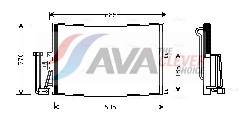 Kondensator, Klimaanlage