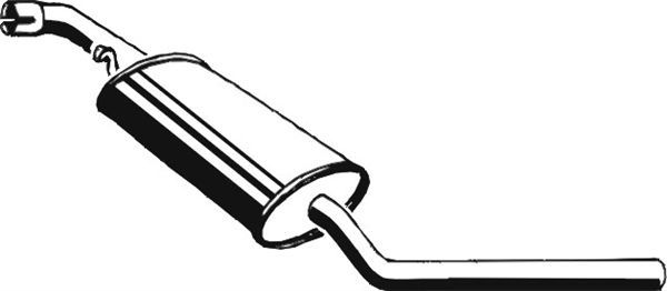 Mittelschalldämpfer