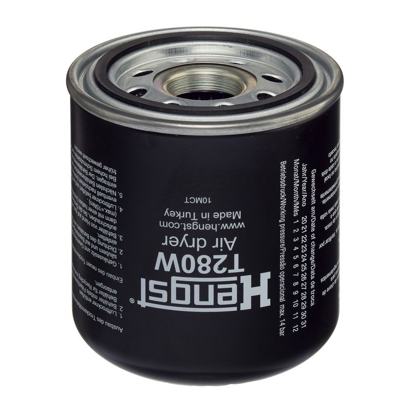 Lufttrocknerpatrone, Druckluftanlage