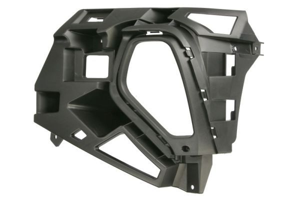 Stoßstangengitter vorne L (mit Löchern für Halogenscheinwerfer, kunststoff, schwarz) passt zu: VW TAIGO 07.21-