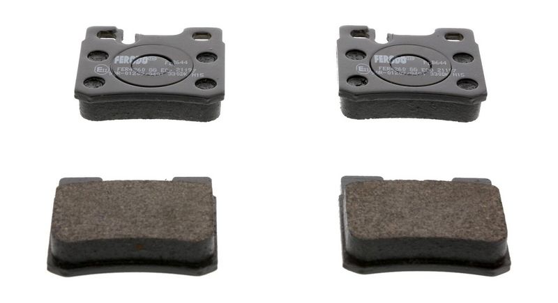 Bremsbelagsatz, Scheibenbremse