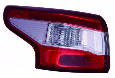 Lampe hinten R (äußerer Teil, LED/P21W) passt zu: NISSAN QASHQAI II J11 11.13-03.17