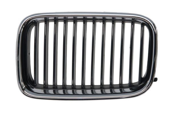 Kühlergitter L vorne (Kühlergrill, chrom/schwarz) passt zu: BMW 3 E36 09.90-09.96