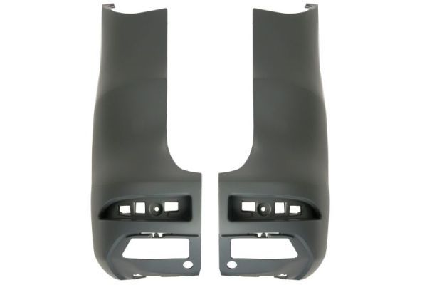 Eckstoßstange hinten L/R (mit Basisbeschichtung, Satz, Version mit Heckklappe, (en) with blind spot sensor holder, zum lackieren) passt zu: RENAULT KANGOO III 01.21-