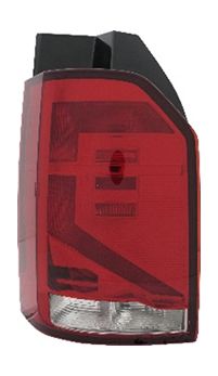 Lampe hinten R (LED/W16W, blinkerfarbe durchsichtig, glasfarbe rot) passt zu: VW TRANSPORTER T6 03.19-08.24
