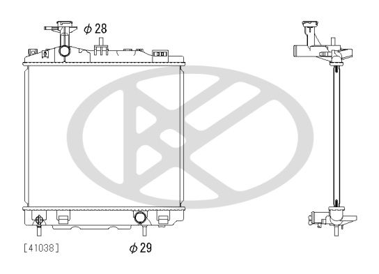 Kühler, Motorkühlung