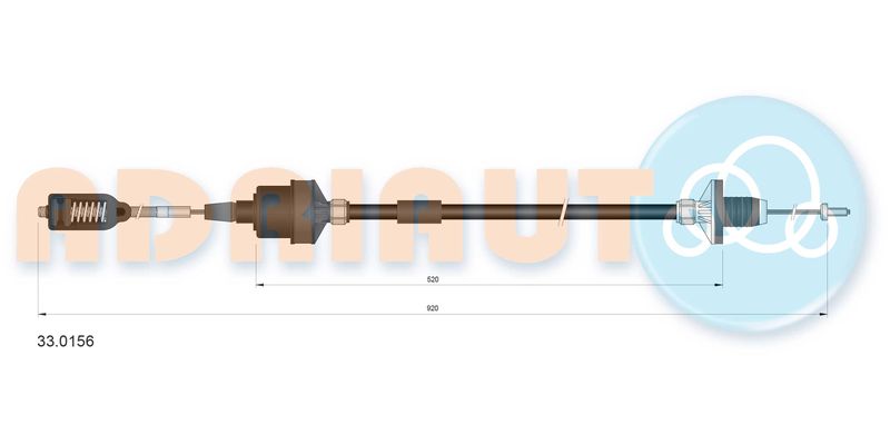 Seilzug, Kupplungsbetätigung