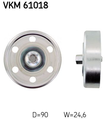 Umlenk-/Führungsrolle, Keilrippenriemen