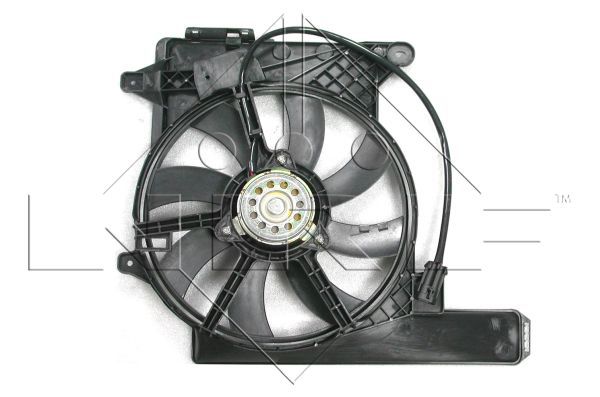 Kühlerlüfter (mit Gehäuse) passt zu: OPEL MERIVA A 1.3D/1.6/1.7D 09.03-05.10