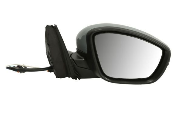 Außenspiegel R (elektrisch, gewölbt, beheizt, grundiert, mit Blinker, mit Temperaturfühler, (en) version with led) passt zu: LANCIA YPSILON L21, OPEL CORSA F, PEUGEOT 208 II 05.19-