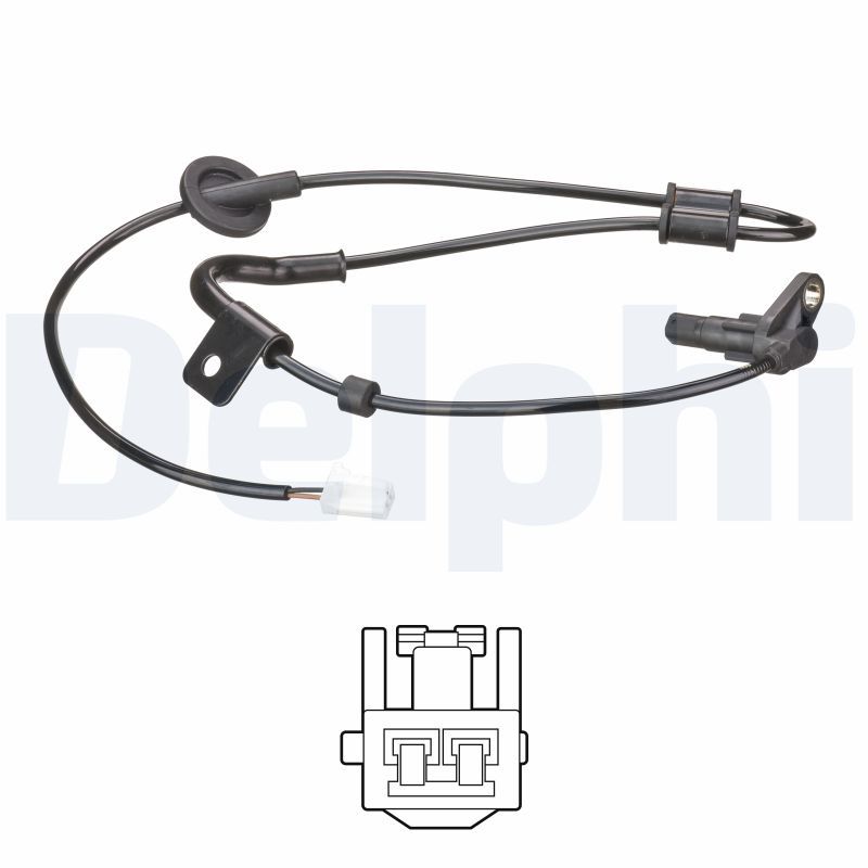 ABS-Sensor hinten R passt zu: HYUNDAI COUPE II, TIBURON 1.6/2.0/2.7 01.01-08.09