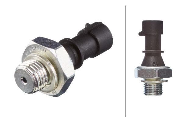 Öldrucksensor (0,35-0,55bar, 1 pin, schwarz) passt zu: IVECO DAILY IV, DAILY V, DAILY VI, CHEVROLET AVEO / KALOS, FIAT DOBLO, FREEMONT, PANDA, PANDA/HATCHBACK, OPEL ANTARA A, ASTRA F 1.0-3.2 09.82-