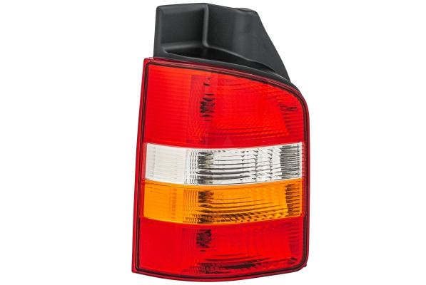 Lampe hinten L (P21/4W/P21W, glasfarbe durchsichtig/rot/weiß, nebellicht, rückfahrlicht) passt zu: VW TRANSPORTER T5 2D 04.03-11.09