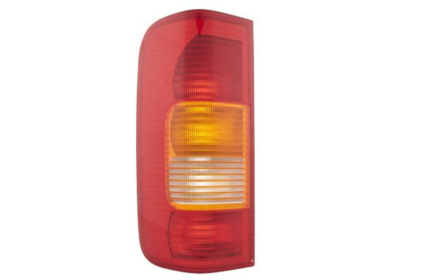 Lampe hinten L (P21/5W/P21W, blinkerfarbe orange, glasfarbe rot, nebellicht, rückfahrlicht) passt zu: VW LT II Bus / geschlossen 05.96-07.06