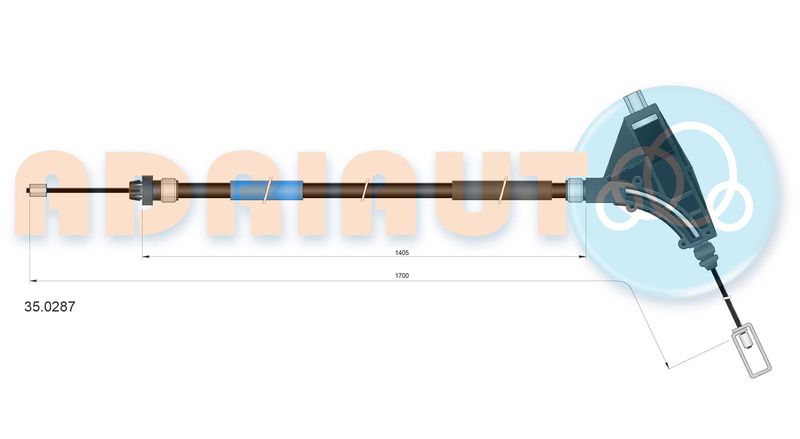 Seilzug, Feststellbremse