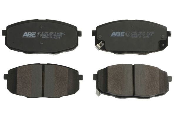Bremsbelagsatz, Scheibenbremse