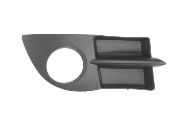 Stoßstangengitter vorne R (mit Löchern für Halogenscheinwerfer, schwarz, CAMPUS/STORIA) passt zu: RENAULT CLIO II Ph II, THALIA I 02.98-09.03