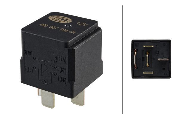 Relais, Arbeitsstrom