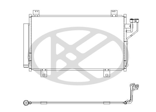 Kondensator, Klimaanlage