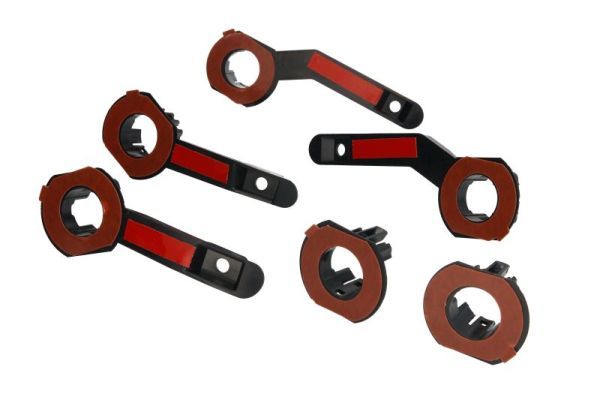 Parksensormontagesatz hinten (6 Stk., kunststoff) passt zu: BMW 3 F30, F31, F80 05.15-06.19