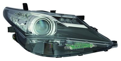 Scheinwerfer L (HIR2/LED/PY21W, elektrisch, mit motor, einsatzfarbe: schwarz) passt zu: TOYOTA AURIS E18 10.12-04.15