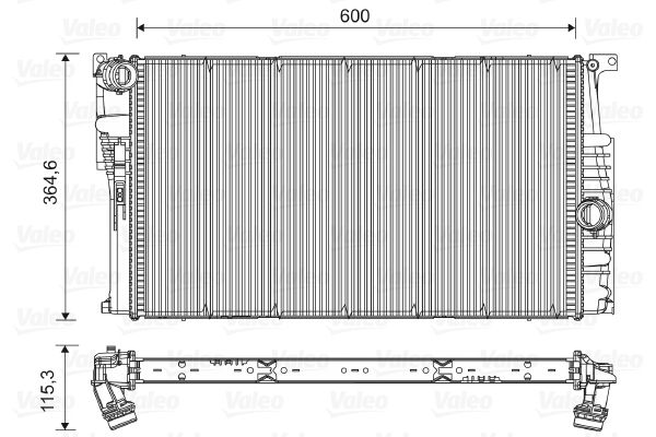 Kühler Motor (Mit mechanischer Getriebe) passt zu: BMW 1 (F20), 1 (F21), 2 (F22, F87), 2 (F23), 3 (F30, F80), 3 (F31), 3 GRAN TURISMO (F34), 4 (F32, F82), 4 (F33, F83), 4 GRAN COUPE (F36) 0.65H-3.0