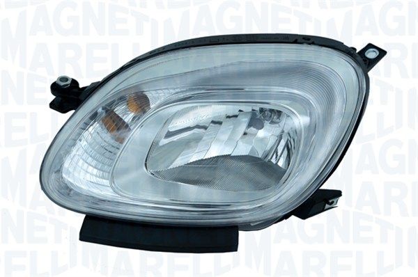 Scheinwerfer L (Halogen, H4/PY21W, elektrisch, mit motor, glühbirne, einsatzfarbe: chrom) passt zu: FIAT PANDA, PANDA/HATCHBACK