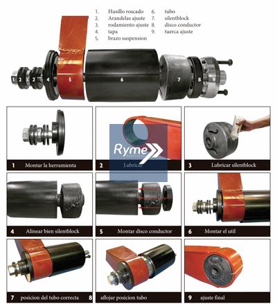 Seilzug, Betriebsbremse