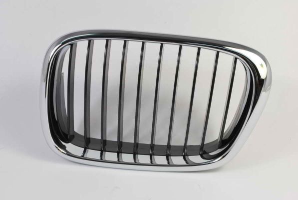 Kühlergitter L vorne (Kühlergrill, chrom) passt zu: BMW 5 (E39) 2.0-4.9 01.96-05.04