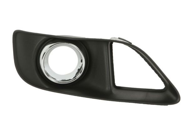 Stoßstangengitter L (mit Löchern für Halogenscheinwerfer, mit Löchern für Parkometer, kunststoff, chrom/schwarz, SRT-8) passt zu: CHRYSLER 300 C II, LANCIA THEMA LX 04.11-10.14