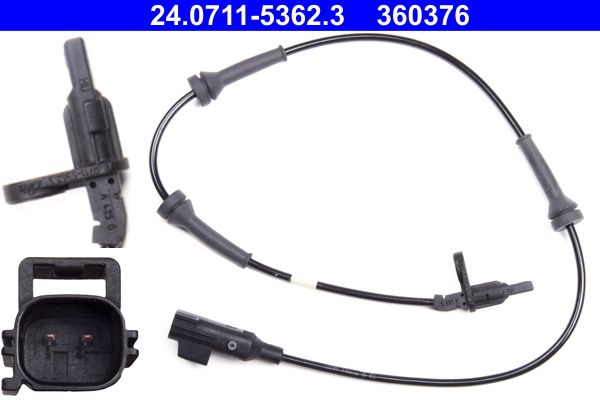ABS-Sensor hinten L/R passt zu: LAND ROVER RANGE ROVER EVOQUE 2.0/2.0D/2.2D 06.11-12.19