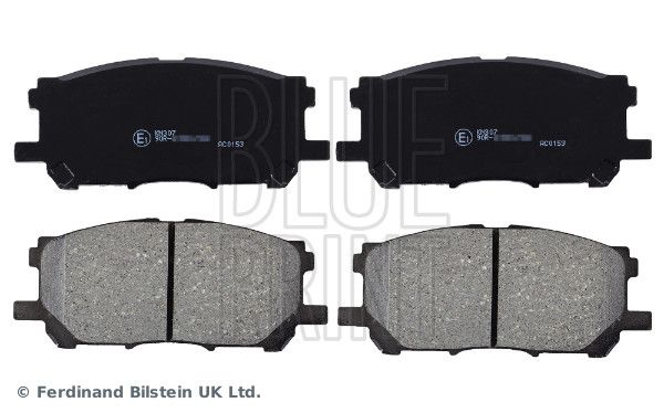 Bremsbelagsatz, Scheibenbremse