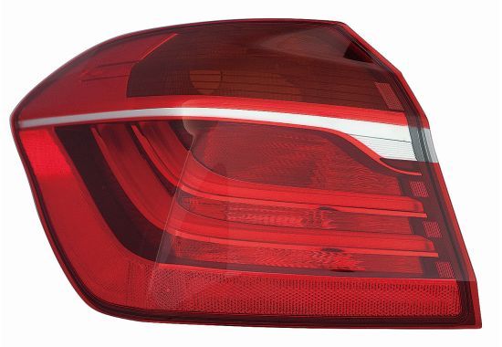 Lampe hinten R (äußerer Teil, LED/P21W) passt zu: BMW 2 Active Tourer F45, F46 09.14-01.18