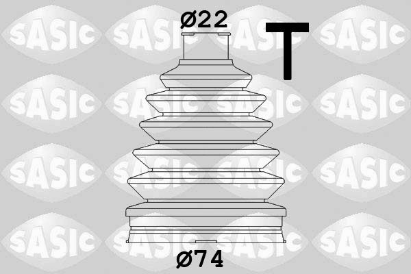 Faltenbalgsatz, Antriebswelle