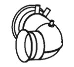 Faltenbalgsatz, Antriebswelle