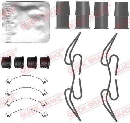 Zubehörsatz, Scheibenbremsbelag