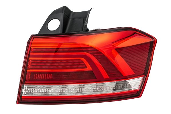 Lampe hinten R (äußerer Teil, LED, blinkerfarbe rot, glasfarbe rot) passt zu: VW PASSAT B8 Kombi 08.14-01.19